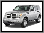 4x4, Srebrny, Dodge Nitro